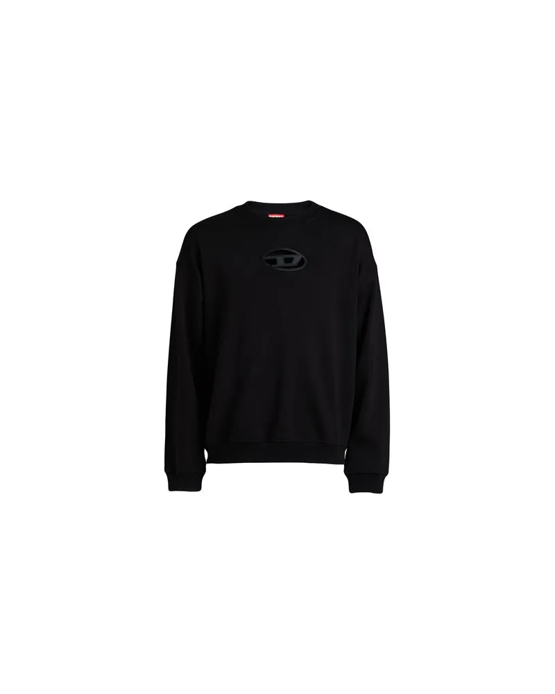 Diesel TOPS - Sweatshirtsauf YOOX.COM Schwarz
