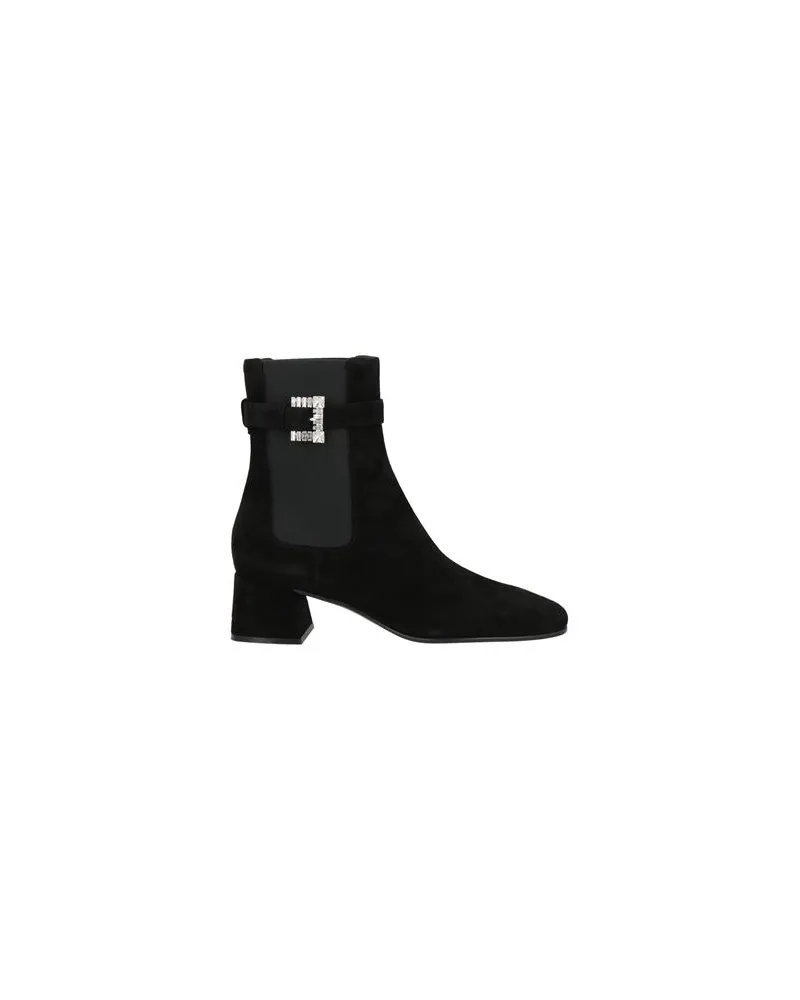Sergio Rossi SCHUHE - Stiefelettenauf YOOX.COM Schwarz