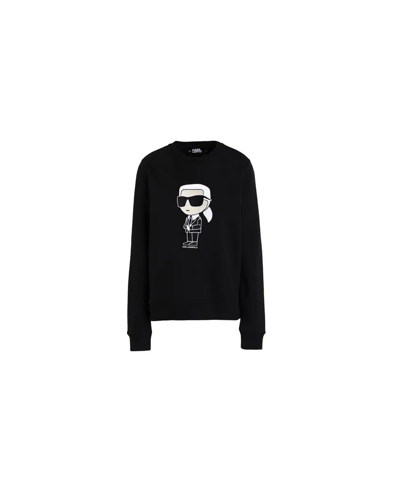Karl Lagerfeld IKONIK 2.0 KARL SWEATSHIRT  - TOPS - Sweatshirtsauf YOOX.COM Schwarz