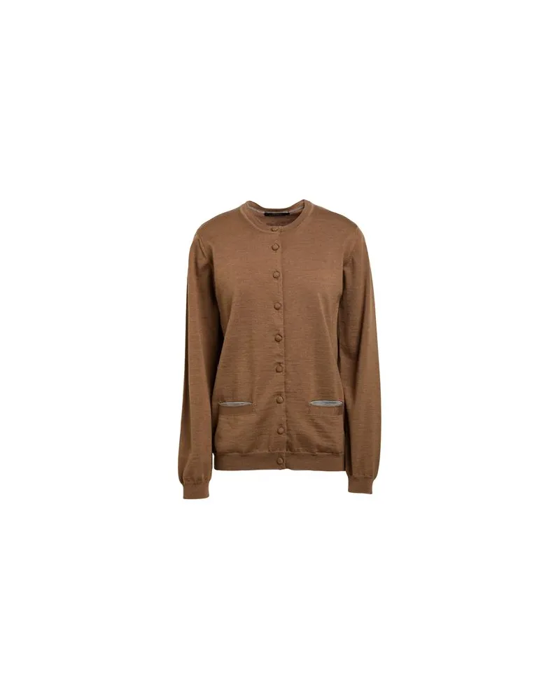 Massimo Rebecchi STRICKWAREN - Strickjackenauf YOOX.COM Braun