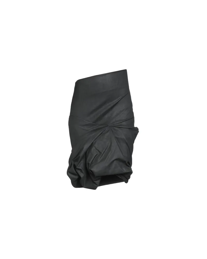 Rick Owens HOSEN & RÖCKE - Jeansröckeauf YOOX.COM Schwarz