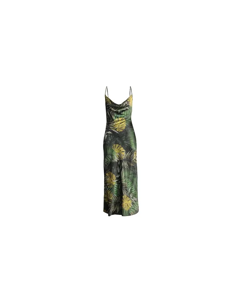 Guess KLEIDER - Maxi-Kleiderauf YOOX.COM Militärgrün