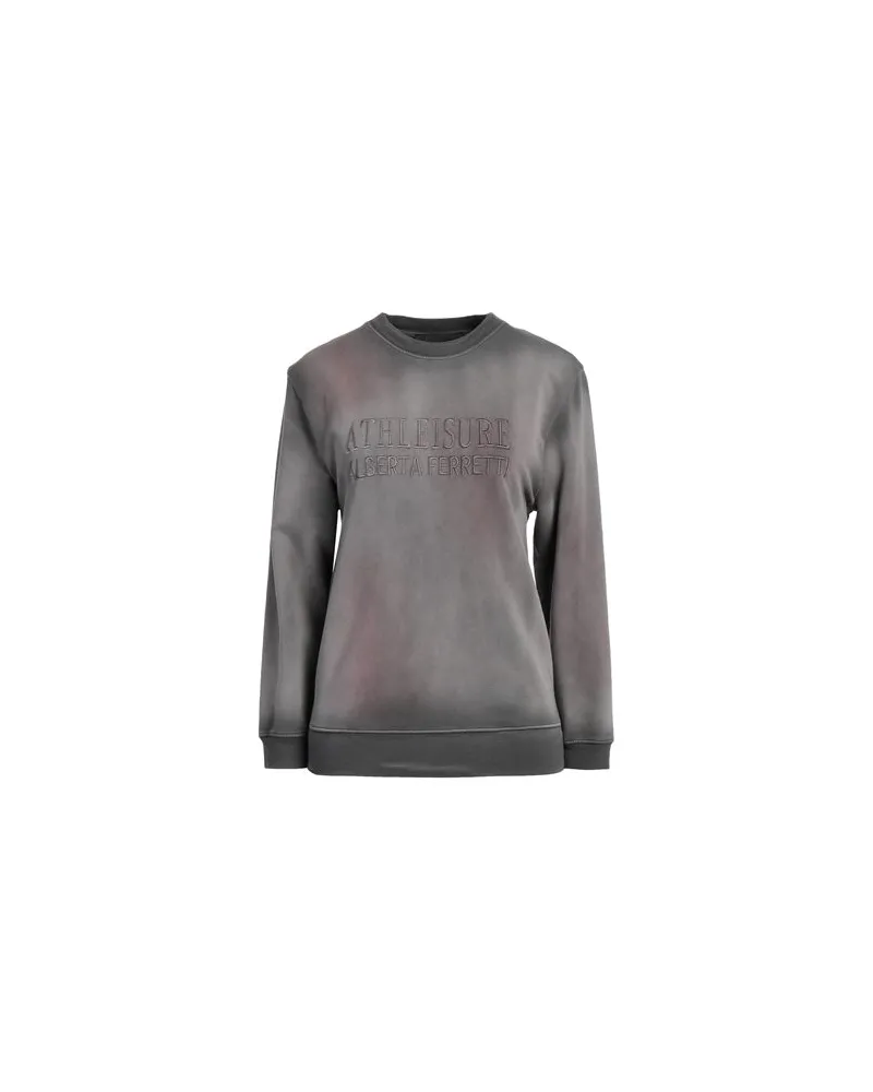 Alberta Ferretti ATHLEISURE - TOPS - Sweatshirtsauf YOOX.COM Blei