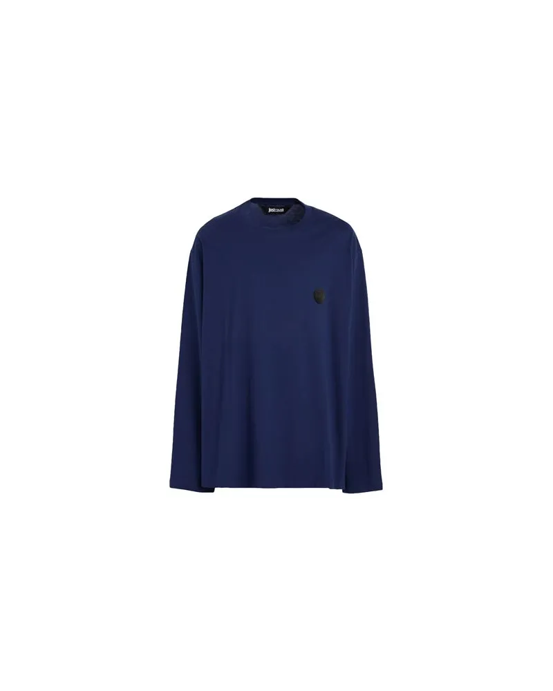 Just Cavalli TOPS - T-shirtsauf YOOX.COM Blau