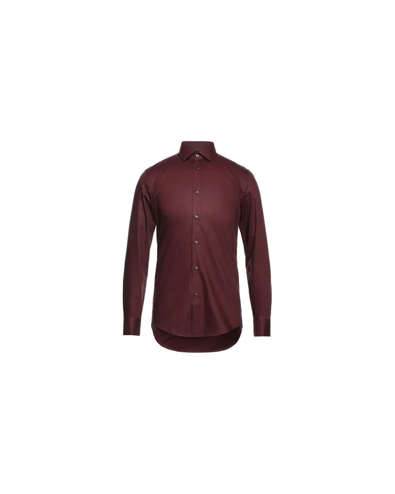HUGO BOSS TOPS - Hemdenauf YOOX.COM Bordeaux