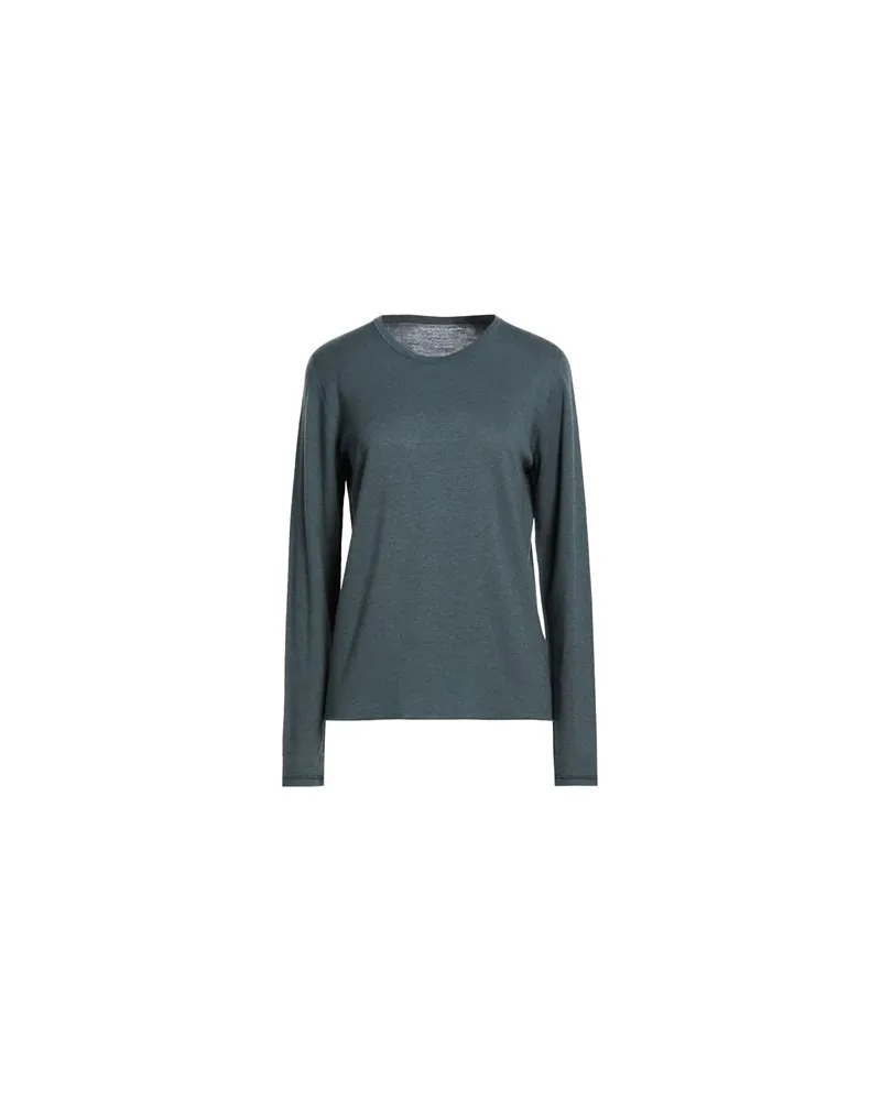 Majestic STRICKWAREN - Pulloverauf YOOX.COM Dunkelgrün