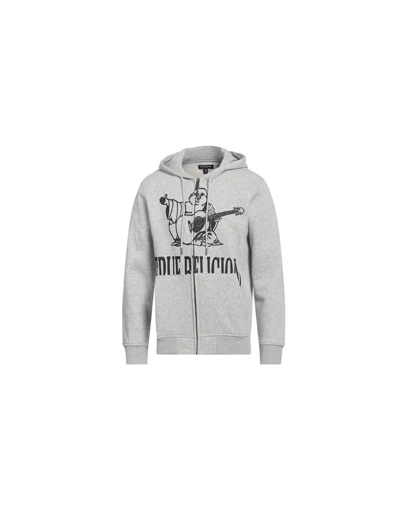 True Religion TOPS - Sweatshirtsauf YOOX.COM Hellgrau