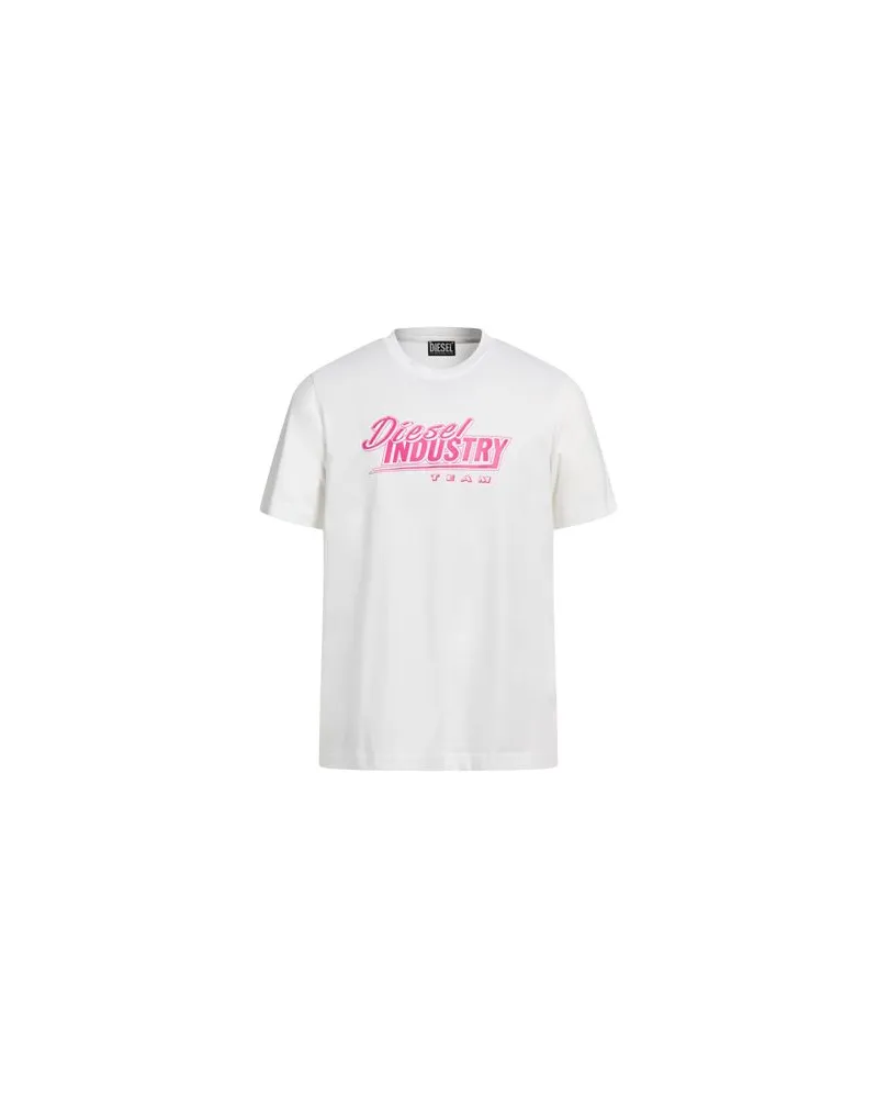 Diesel TOPS - T-shirtsauf YOOX.COM Weiß