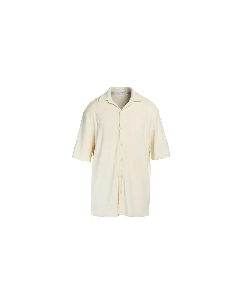 OFF-WHITE TOPS - Hemdenauf YOOX.COM Cremeweiß