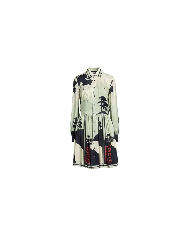 Dsquared2 KLEIDER - Mini-Kleiderauf YOOX.COM Säuregrün