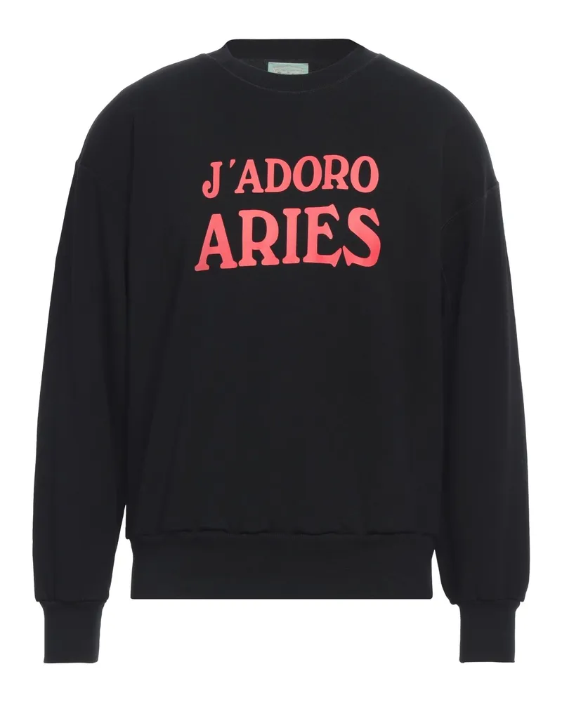 Aries Sweatshirt Schwarz