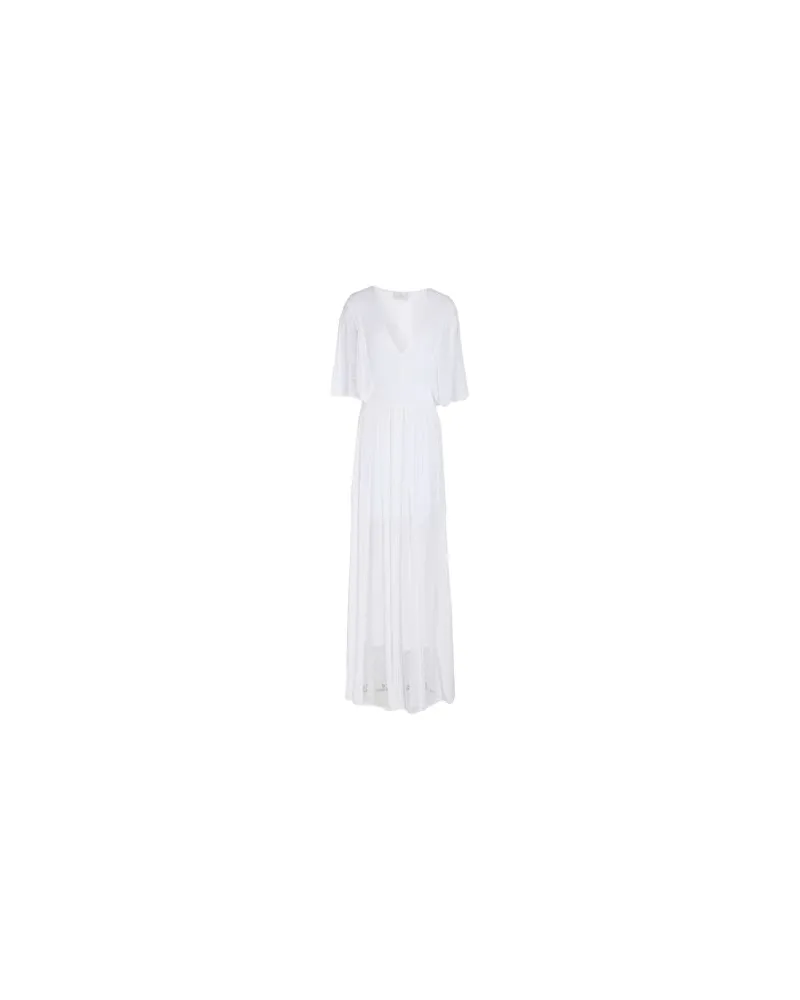 NENETTE KLEIDER - Maxi-Kleiderauf YOOX.COM Weiß