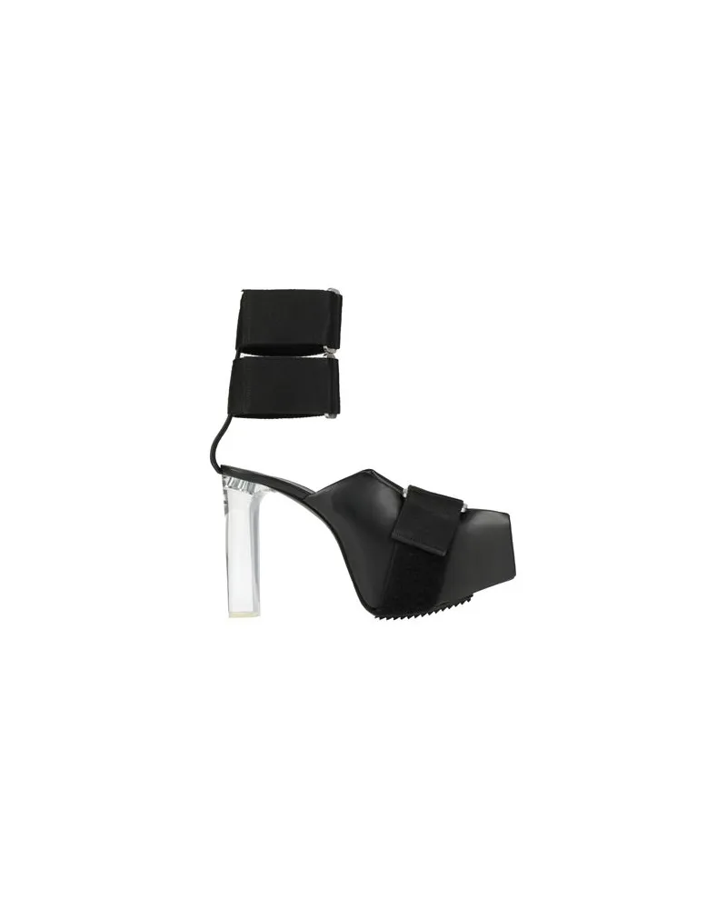 Rick Owens SCHUHE - Sandalenauf YOOX.COM Schwarz