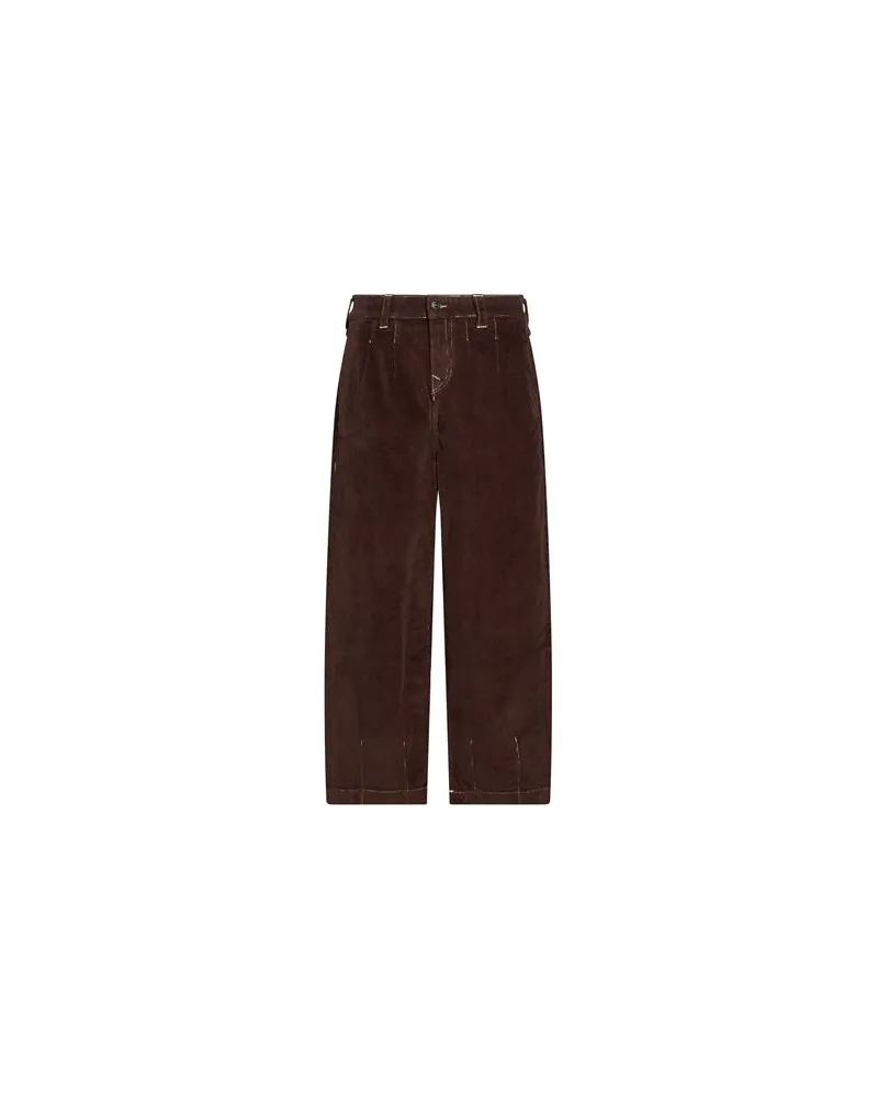 True Religion DANNY - HOSEN & RÖCKE - Hosenauf YOOX.COM Schokobraun
