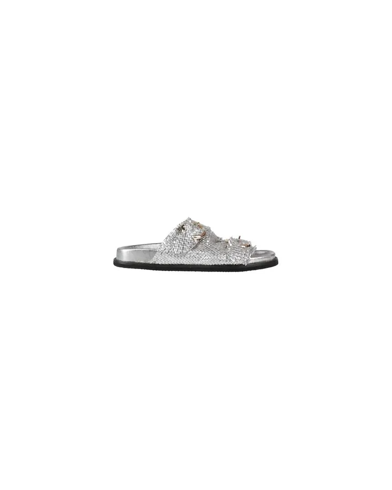 Emanuelle Vee SCHUHE - Sandalenauf YOOX.COM Silber