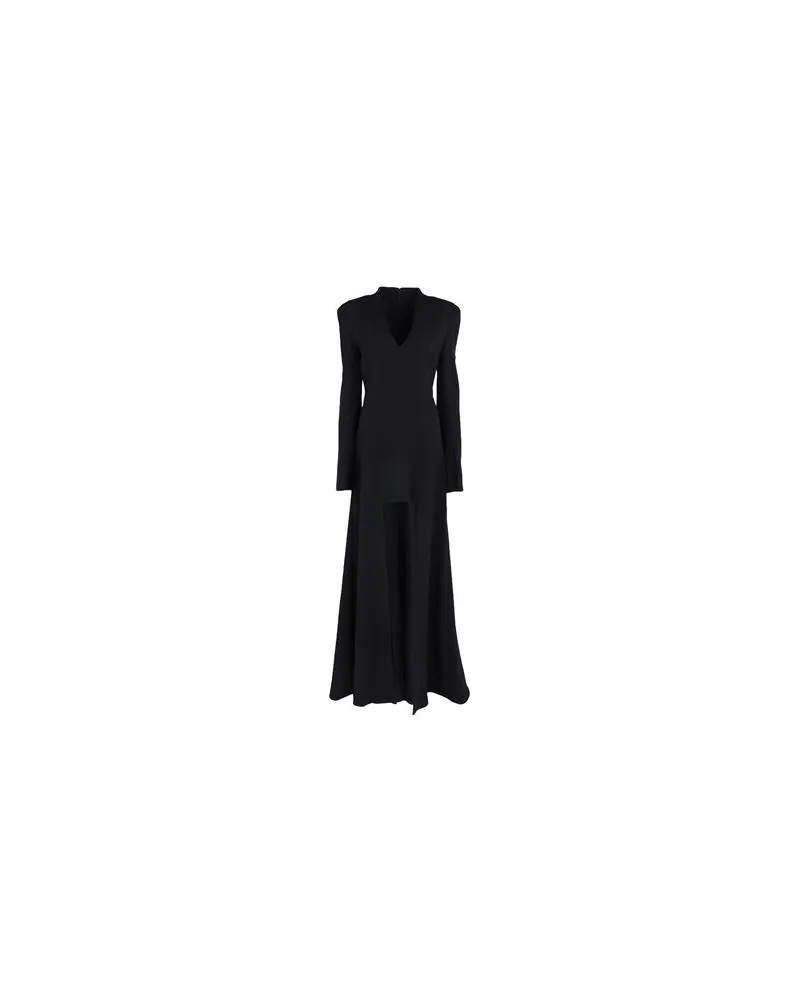 Philosophy Di Lorenzo Serafini KLEIDER - Maxi-Kleiderauf YOOX.COM Schwarz