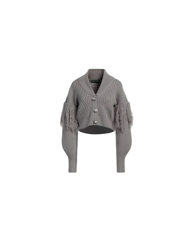 David Koma STRICKWAREN - Strickjackenauf YOOX.COM Grau