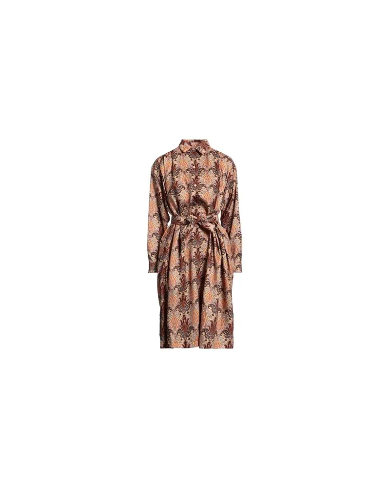 Etro KLEIDER - Midi-Kleiderauf YOOX.COM Braun
