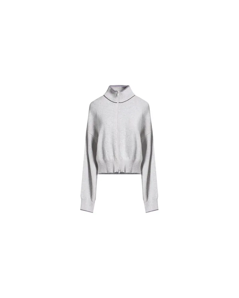 Brunello Cucinelli STRICKWAREN - Strickjackenauf YOOX.COM Grau