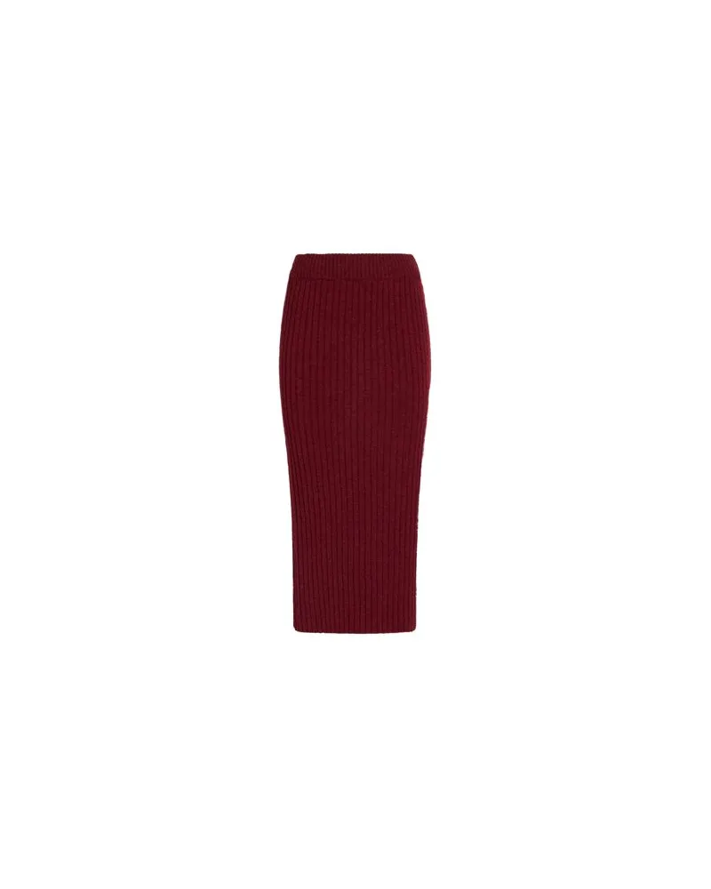 KONTATTO HOSEN & RÖCKE - Midi-Röckeauf YOOX.COM Bordeaux