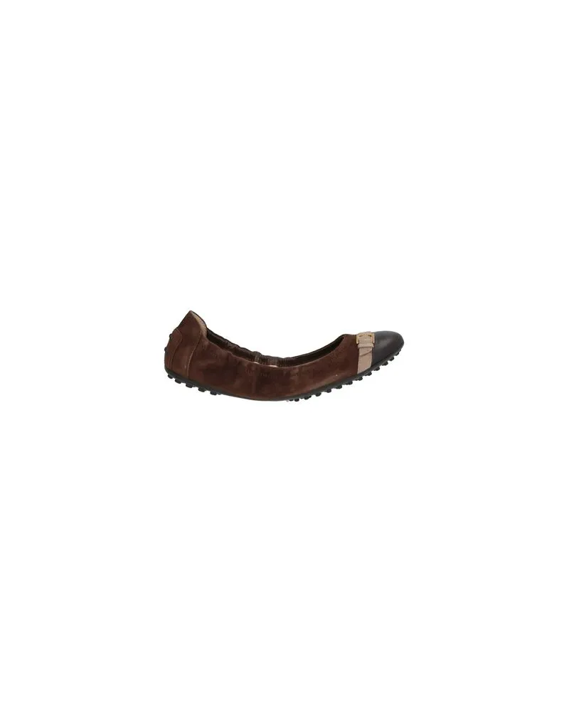 TOD'S SCHUHE - Ballerinasauf YOOX.COM Dunkelbraun