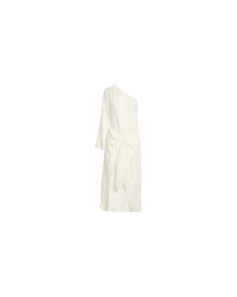 Liviana Conti KLEIDER - Midi-Kleiderauf YOOX.COM Weiß