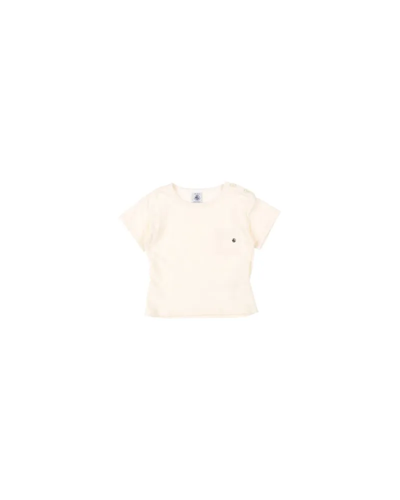 Petit Bateau TOPS - T-shirtsauf YOOX.COM Pastellgelb