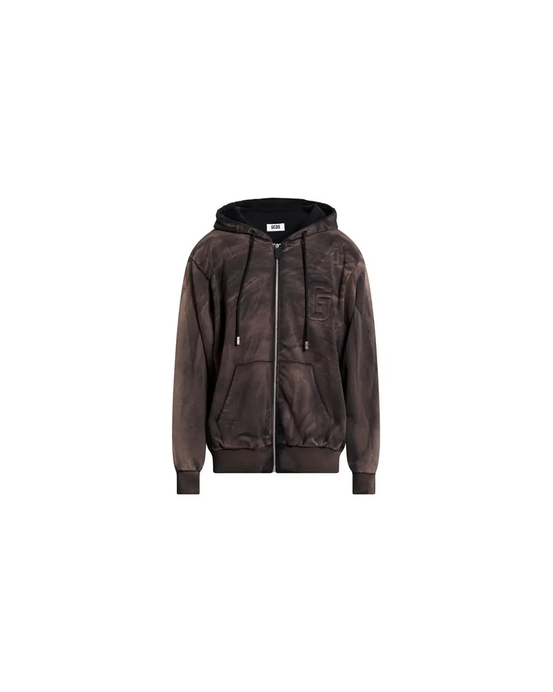 GCDS TOPS - Sweatshirtsauf YOOX.COM Braungrau