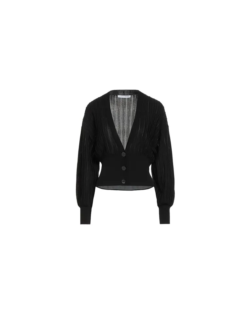 Caractère STRICKWAREN - Strickjackenauf YOOX.COM Schwarz