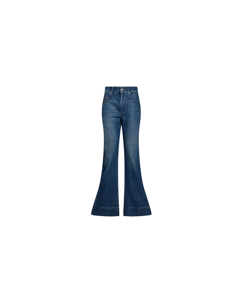 SPORTMAX HOSEN & RÖCKE - Jeanshosenauf YOOX.COM Blau