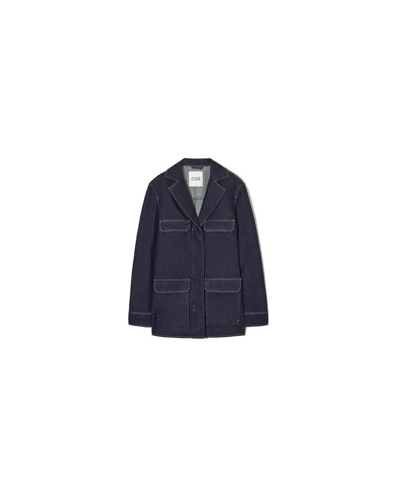 COS JACKEN & MÄNTEL - Jeansjacken/Mäntelauf YOOX.COM Blau