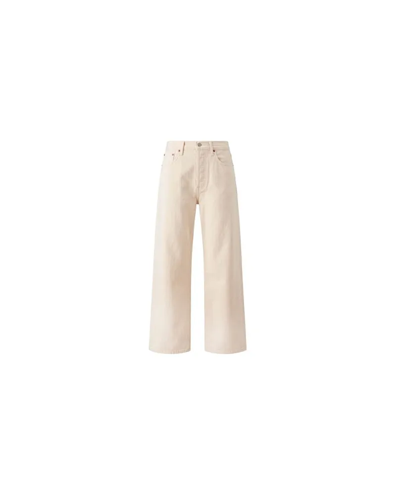RE/DONE HOSEN & RÖCKE - Jeanshosenauf YOOX.COM Elfenbein