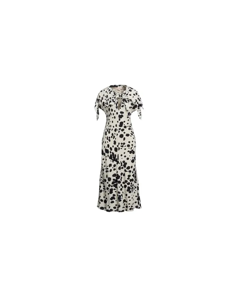 Marni KLEIDER - Midi-Kleiderauf YOOX.COM Beige