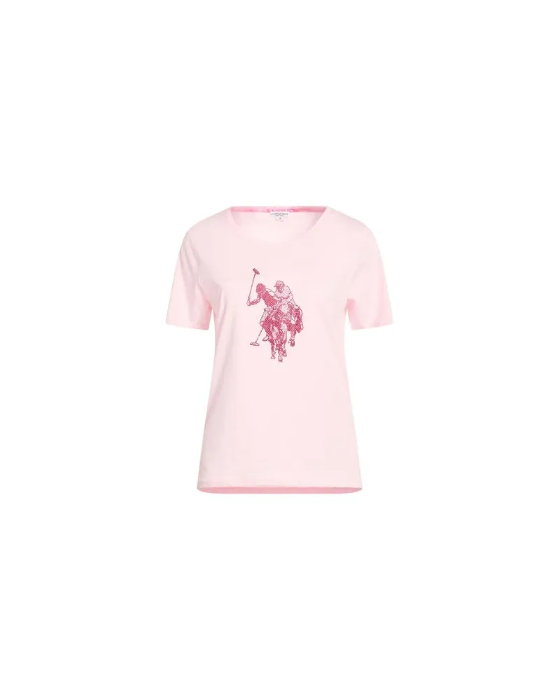 U.S. Polo Assn.  U POLO ASSN. - TOPS - T-shirtsauf YOOX.COM Hellrosa