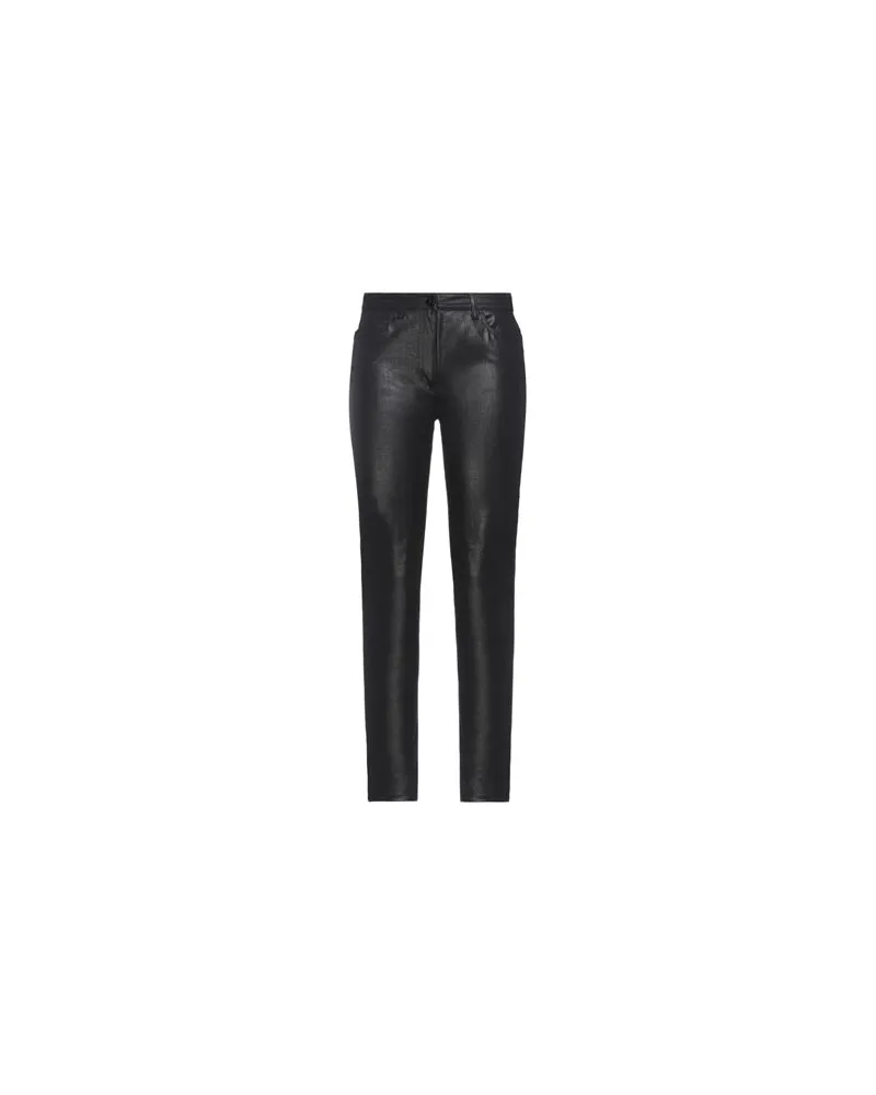 Elisabetta Franchi HOSEN & RÖCKE - Jeanshosenauf YOOX.COM Schwarz