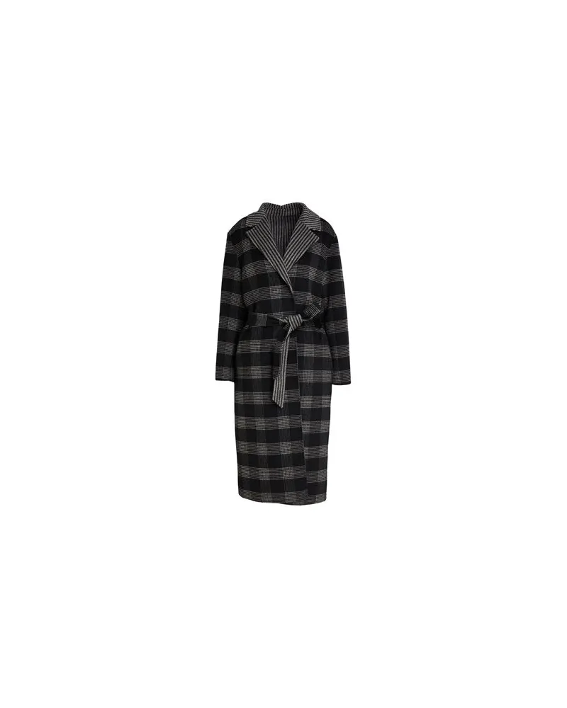 Twin-Set JACKEN & MÄNTEL - Mäntelauf YOOX.COM Schwarz