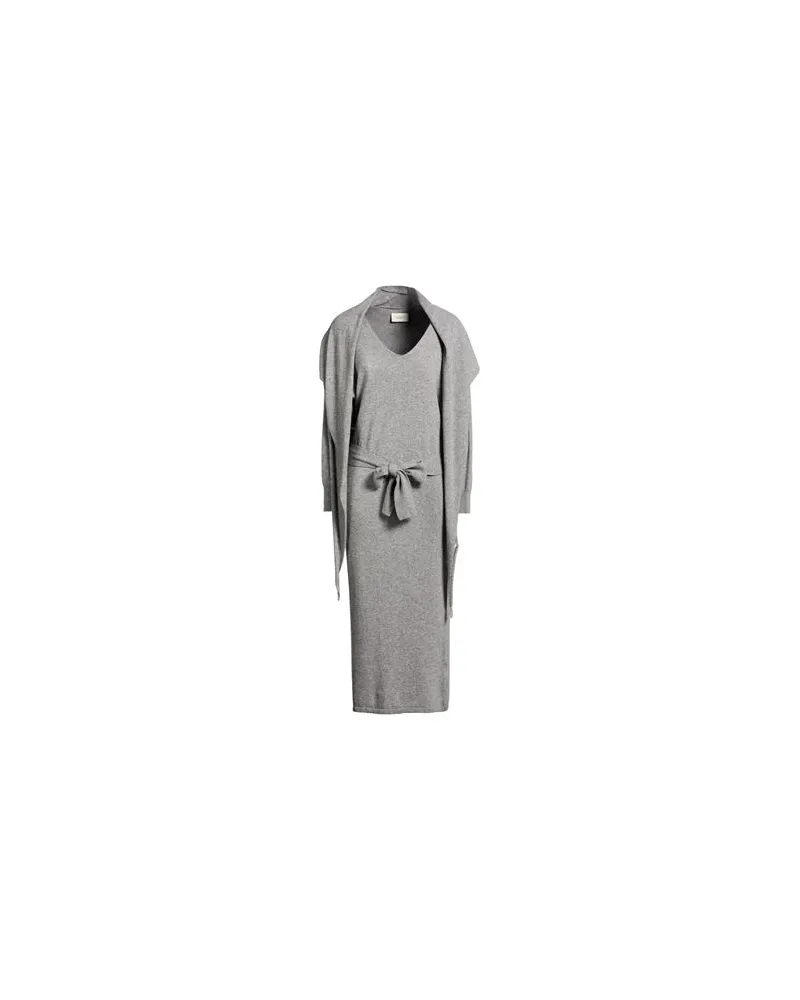 VICOLO KLEIDER - Midi-Kleiderauf YOOX.COM Hellgrau