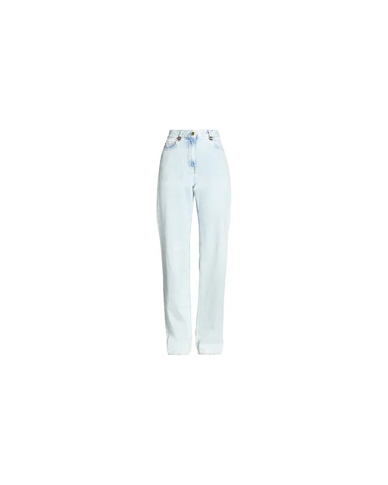 Elisabetta Franchi HOSEN & RÖCKE - Jeanshosenauf YOOX.COM Blau