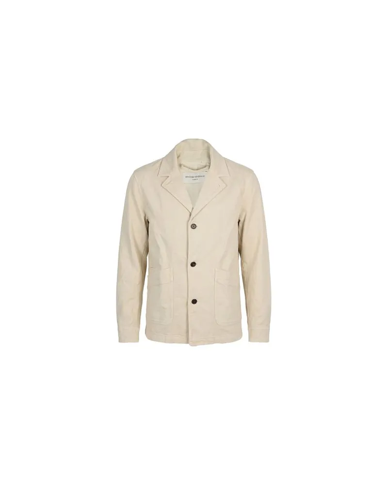 Officine Generale JACKEN & MÄNTEL - Jacken und Anoraksauf YOOX.COM Elfenbein