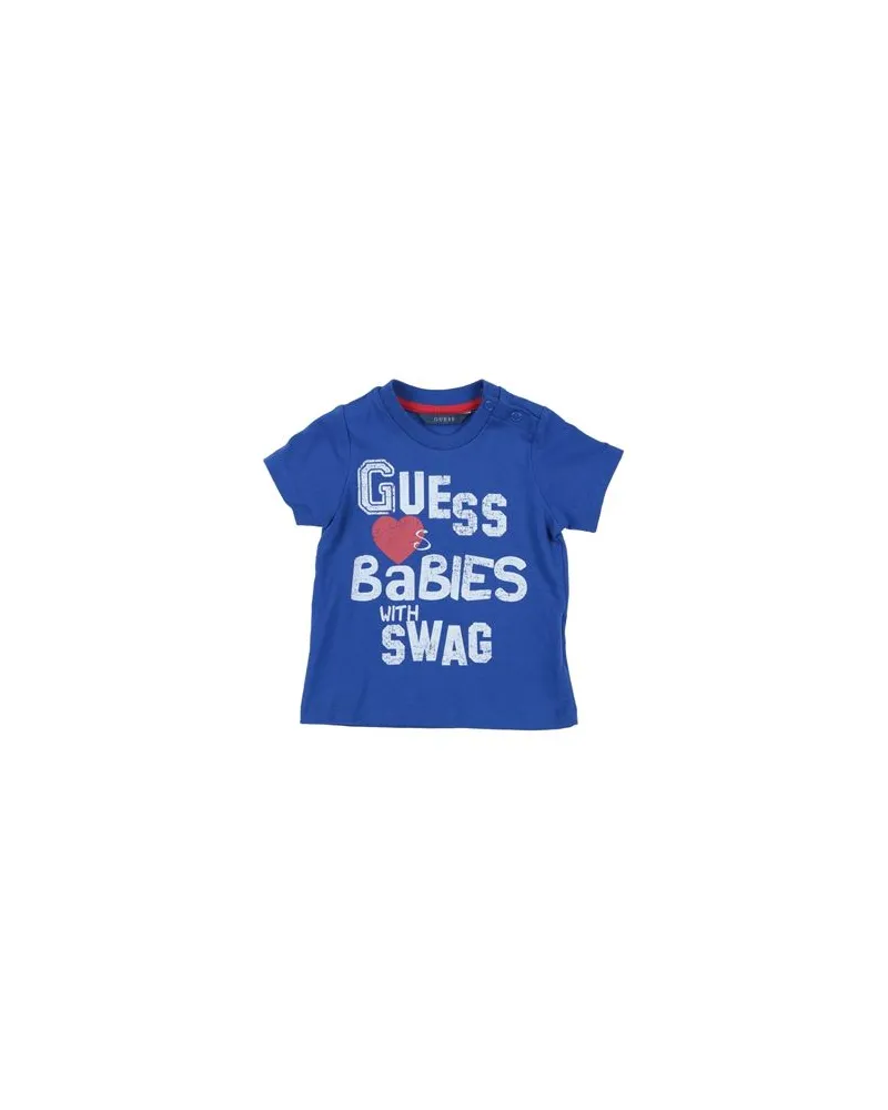 Guess TOPS - T-shirtsauf YOOX.COM Blau