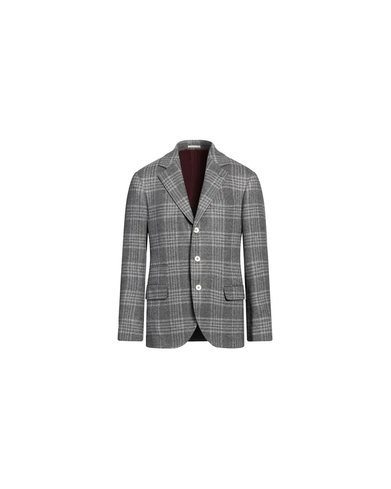 Brunello Cucinelli ANZÜGE und CO-ORDS - Blazersauf YOOX.COM Blei