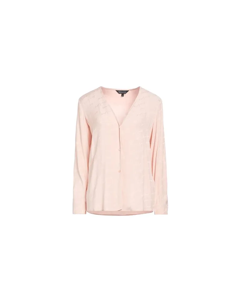 Armani Exchange TOPS - Hemdenauf YOOX.COM Hellrosa