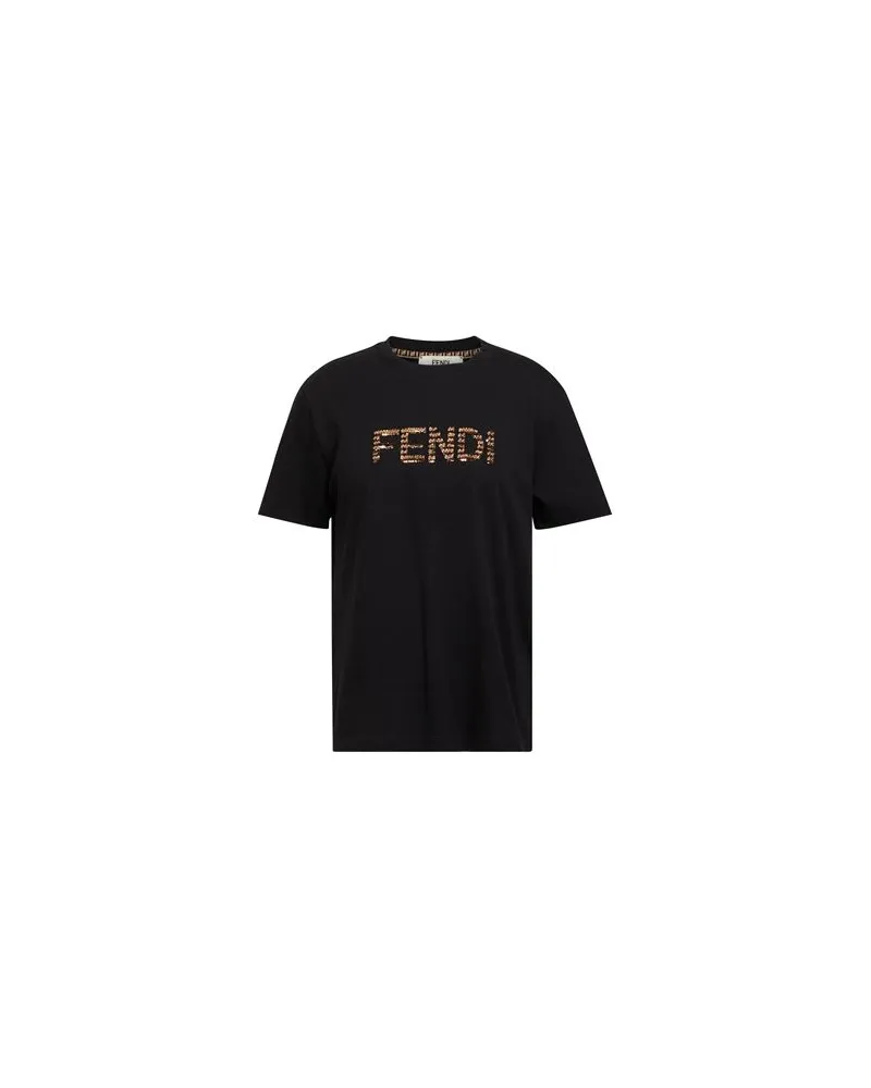 Fendi TOPS - T-shirtsauf YOOX.COM Schwarz