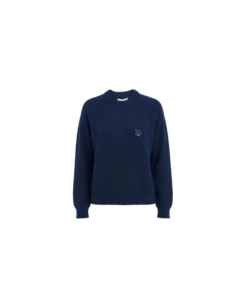 Kitsuné STRICKWAREN - Pulloverauf YOOX.COM Marineblau