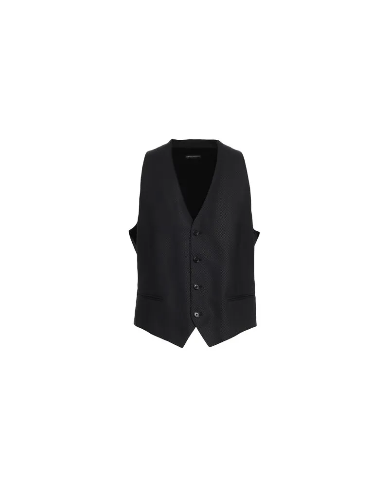 Emporio Armani ANZÜGE und CO-ORDS - Couture-Westenauf YOOX.COM Schwarz