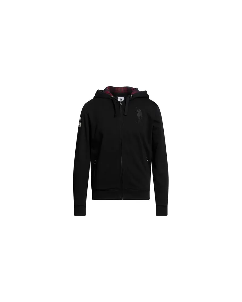 U.S. Polo Assn.  U POLO ASSN. - TOPS - Sweatshirtsauf YOOX.COM Schwarz