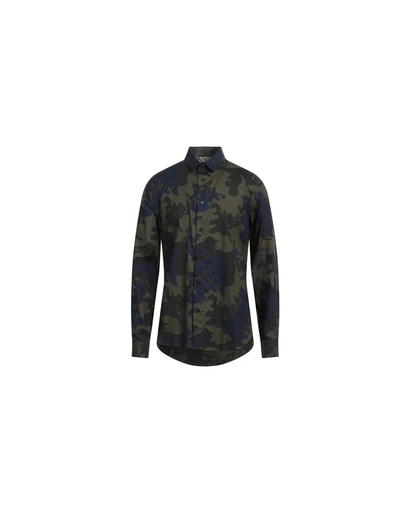 Versace Jeans TOPS - Hemdenauf YOOX.COM Militärgrün