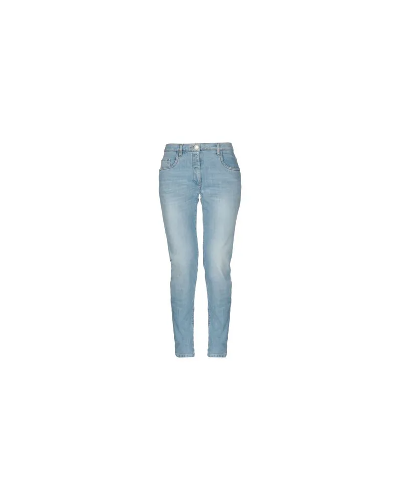 Moschino HOSEN & RÖCKE - Jeanshosenauf YOOX.COM Blau