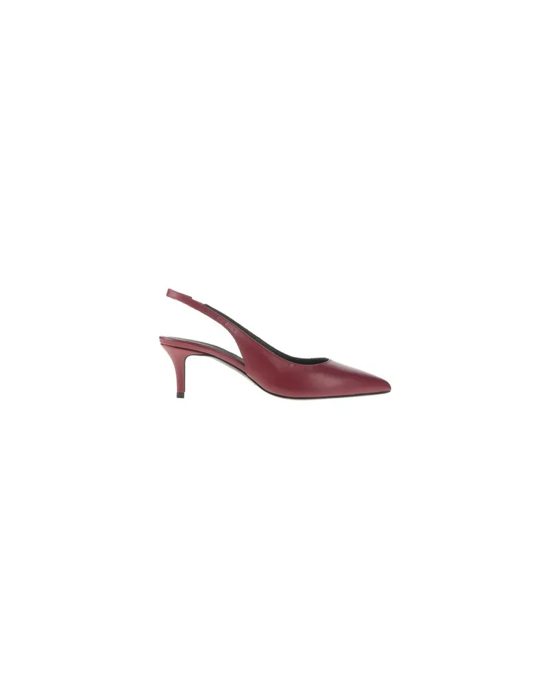 Emporio Armani SCHUHE - Pumpsauf YOOX.COM Ziegelrot