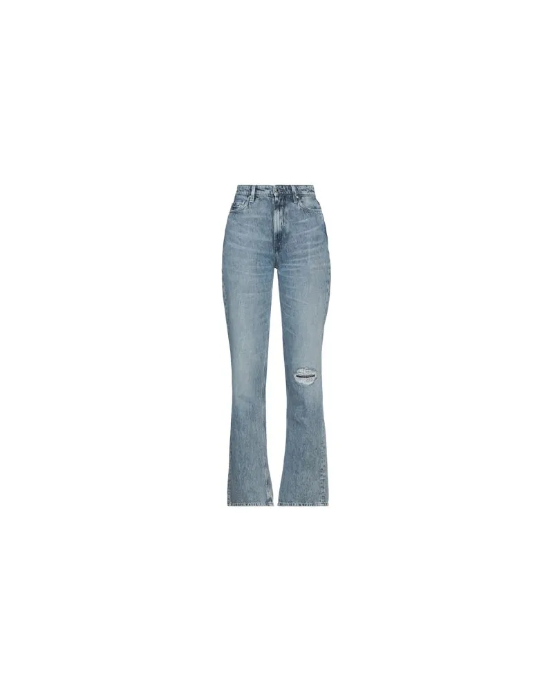 Guess HOSEN & RÖCKE - Jeanshosenauf YOOX.COM Blau